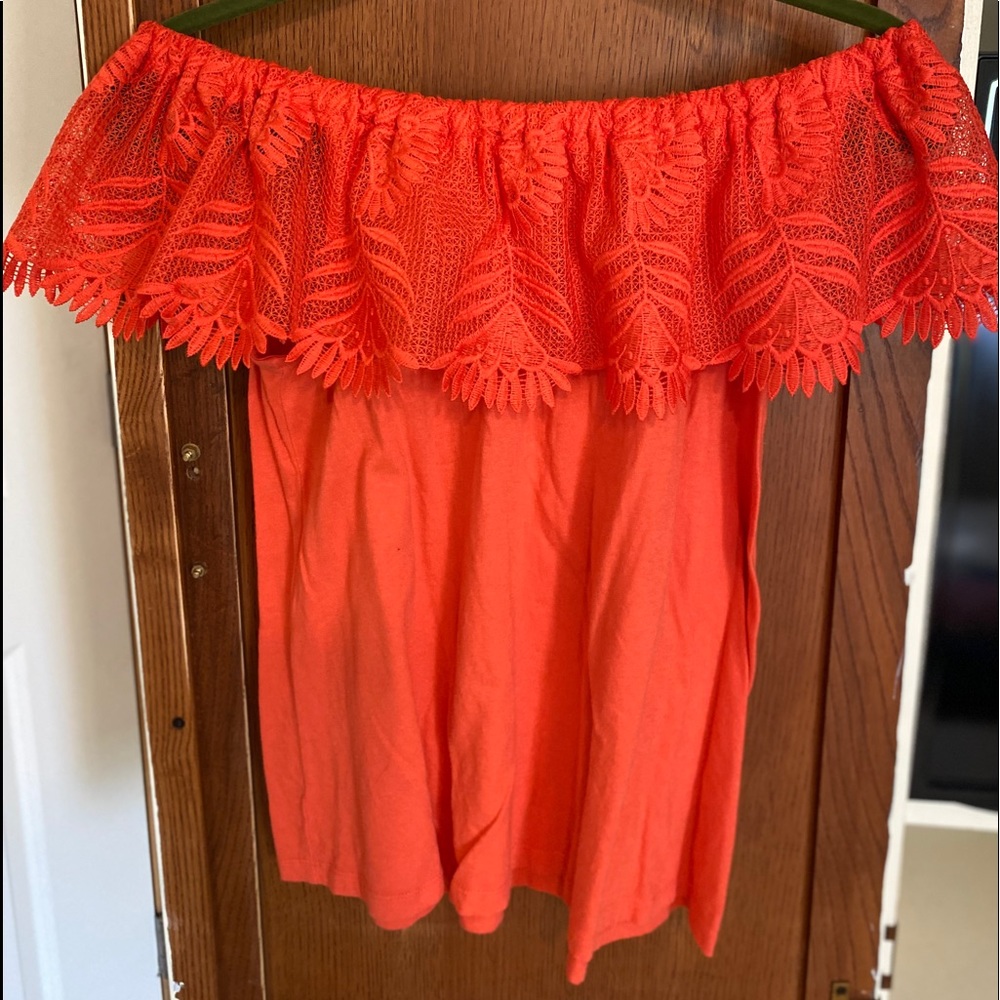 Express off the shoulder top.